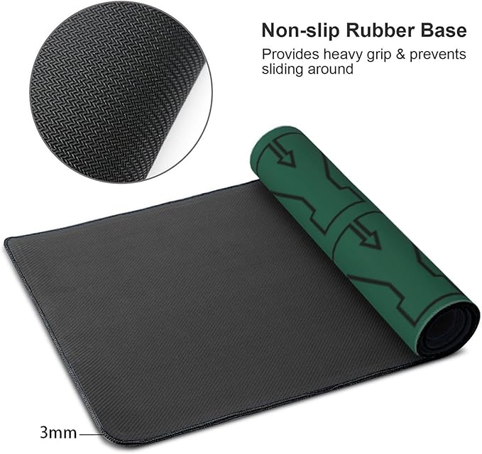ANTKING New York J Mouse Pad for Men Women Youth Gifts Custom Name and Number Desk Pad