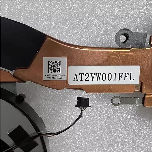 0F3TXM for Latitude 14 5411 Laptop Cooling Fan Cooler Fan with Heatsink F3TXM CN-0F3TXM EG50060S1-C490-S9A(Only Cooling Fan)