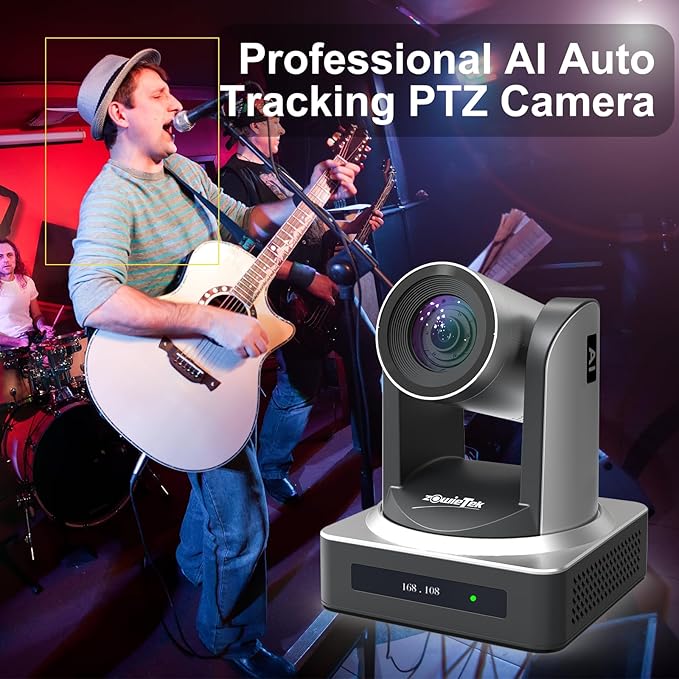 zowietek AI 20X PTZ Camera HDMI SDI USB LAN PoE + HDMI Video Encoder/Decoder