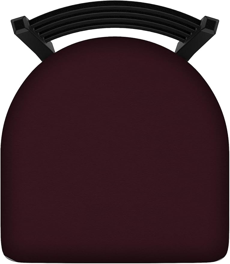HBS 400 Jackie 18 Chair with Black Wrinkle Finish and Canter Bordeaux Seat
