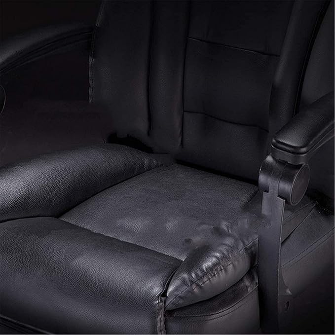 Office Chair Office Chair Computer Chair Home Boss Office Desk Chair Reclining Swivel Chair Comfortable Sedentary Gaming Chair Chair (Color : Black 1 Size : One Size) Needed