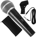 Toyvian Professional Ktv Microphone Stage Microphone Cable Clip for Singing Lightweight Design