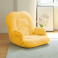 Sofa ChairFolding Sofa Chair Sofa Bed Chair Fireside Chair 5 Positions Adjustable Lazy Floor Sofa Bed Single Padded Lounge Sleeper Recliner Floor Chair Seat For Gaming And Reading  Meditation ( C