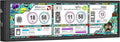 8.8 Inch Computer Secondary Screen CPU Temperature Monitor with Casing FHD IPS 1920x480 LCD Display for Computer Case Temperature Windows Aida64 CPU GPU Monitor