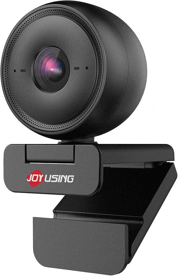 JOYUSING Flip600R 4K Webcam for PC - Ultra 4K HD Webcam with Tripod PDAF Autofocus Noise-Cancelling Mics 79° FOV Auto Light Correction Privacy Cover Streaming Camera for Gaming/Beauty