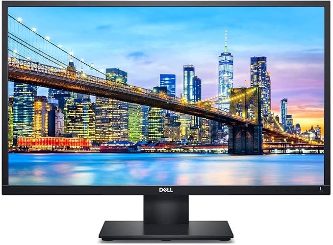 Dell E2420H 24 Inch FHD (1920 x 1080) LED Backlit LCD IPS Monitor with DisplayPort and VGA Ports (25WFD) Black