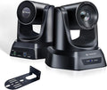 TONGVEO Conference Room PTZ Camera System with 20X Optical Zoom AI Auto Tracking 1080P 60fps HDMI USB Webcam for Church Streaming Online Video ConferenceCompatible with Zoom OBS Easy Setup