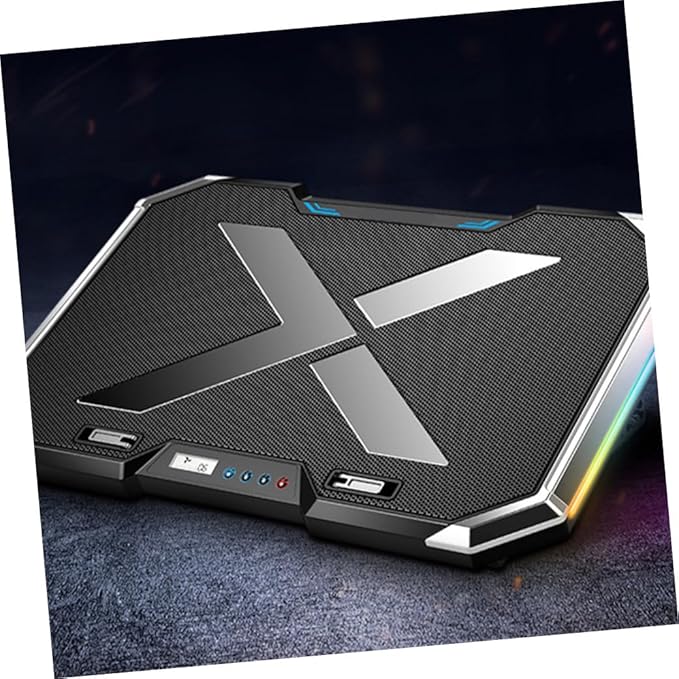 DOITOOL Cooling Pad for Laptop RGB Luminous Base Led Fan for Gaming Notebook Quiet Design
