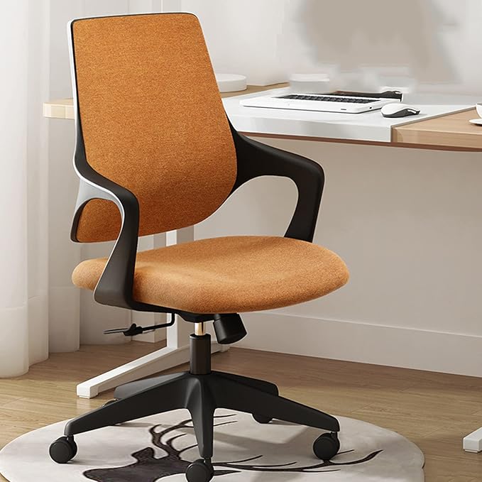 Mlaea Ergonomic Gaming Chair Student Chair with Back Support Adjustable Height Desk Chair for Studio Meeting Room Reception Room(Size:49 * 50 * 91-98CMColor:#1)