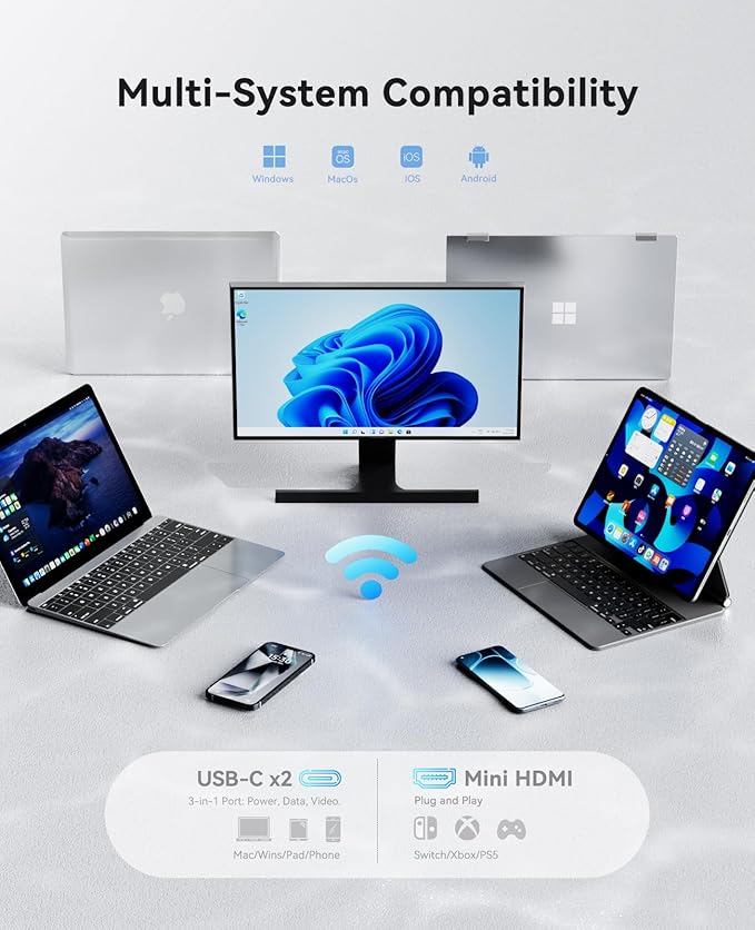 15.6'' Wireless Portable Monitor