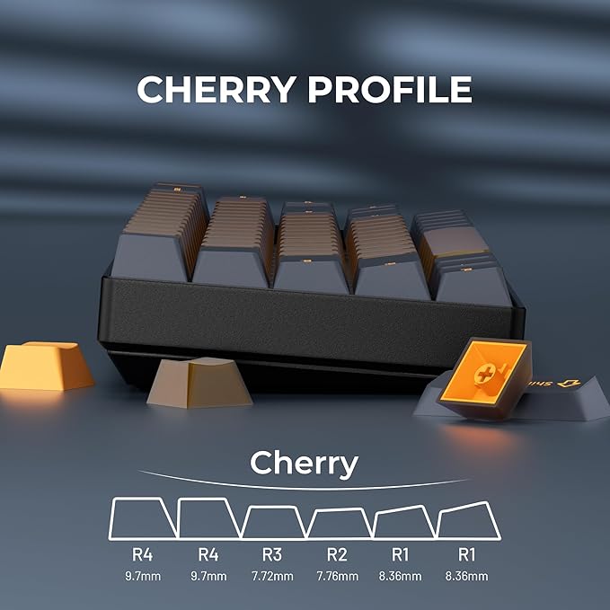 XVX Double Shot PBT Keycaps Set 216 Keys Cherry Profile Custom Keyboard Keycaps Jade Translucent Key caps Compatible with 61/64/68/84/87/100/104/108 ANSI and ISO Layout Mechanical Keyboard