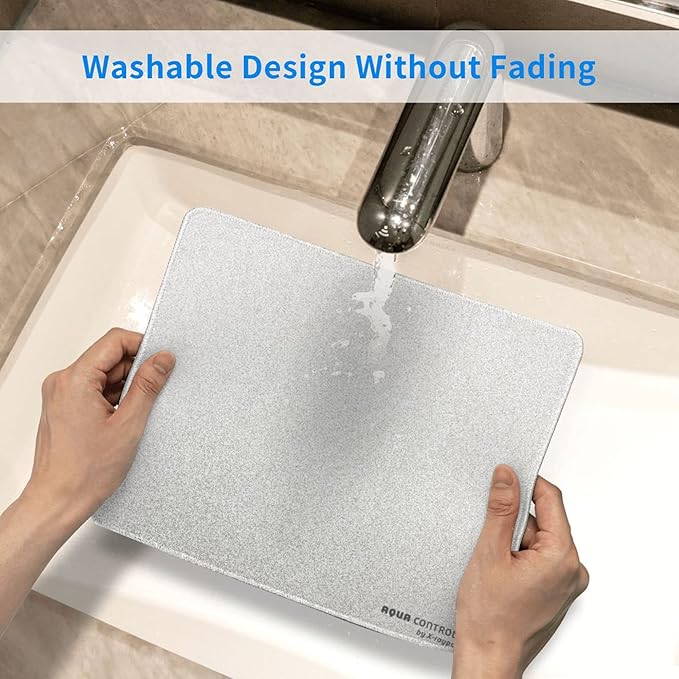 X-Raypad Aqua Control Plus AC+ Gaming Mouse Pad Ultra-High Precision Mouse Pad with Perfect Speed and Control Capability Consistent X and Y Glide Designed for Fps Players with Low DPI Requirements