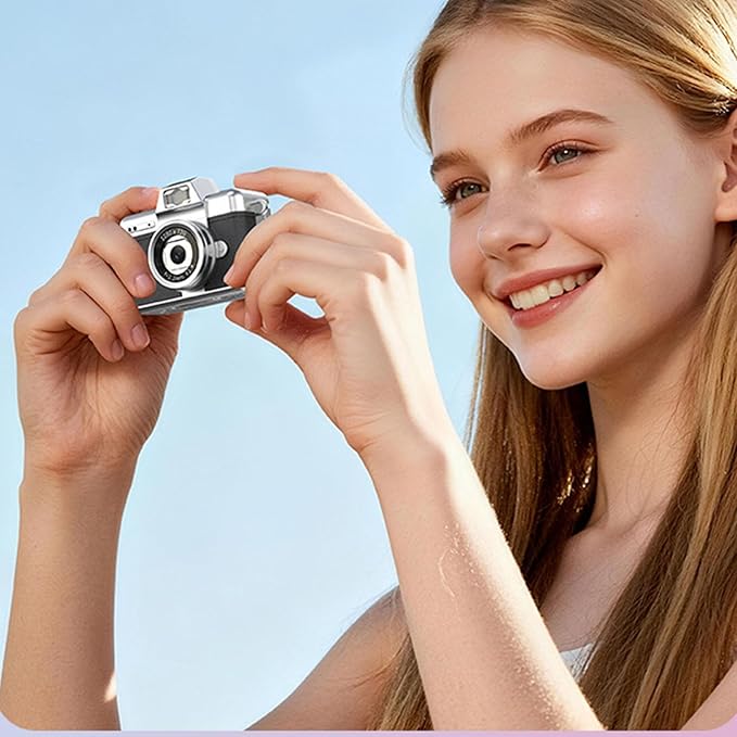 Lightweight Keychain Camera 25g Compact Size 1080P Video 32GB Storage Portable for Travel Parties Accessory Lightweight