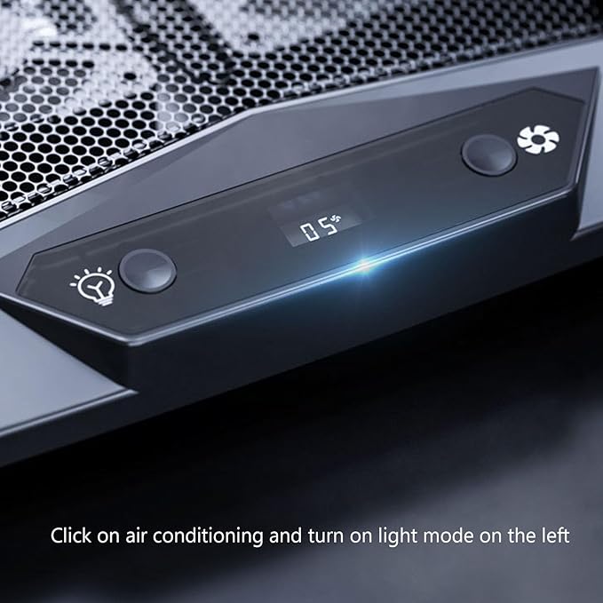 Portable USB Laptop Cooling Pad: Height Adjustable Laptop Cooler Gaming Notebook Cooling Pad Laptop Stand Laptops