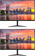 ViewSonic Omni VX2718-2KPC-MHD 27-inch 1440P 1ms 165Hz QHD 2K IPS Curved Gaming Monitor 2-Pack Bundle with AMD FreeSync Eye-Care HDMI DisplayPort Speakers