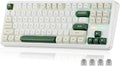 Redragon K734W Wireless Mechanical Keyboard Tri Mode BT5.0/2.4G/USB-C 75% 81 Keys TKL Custom Hot Swappable Gaming Keyboard Pre-lubed Linear SwitchesRGB Gasket Computer Creamy Keyboard for PC/MAC