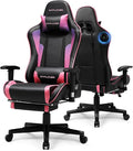 GTPLAYER Gaming ChairGamer Chair with Bluetooth and Adjustable BackrestSeat Height Adjustable Computer Chairs with 3D ArmrestsVideo Game Chair with Footrest Speakers (Colourful)
