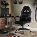 Massage Gaming Chair for AdultsComputer Chair 250Lbs Ergonomic Big and Tall Gaming Chair with MassagerPu Leather Video Gaming Chairs Comfy Computer ChairBlack Gaming Chair