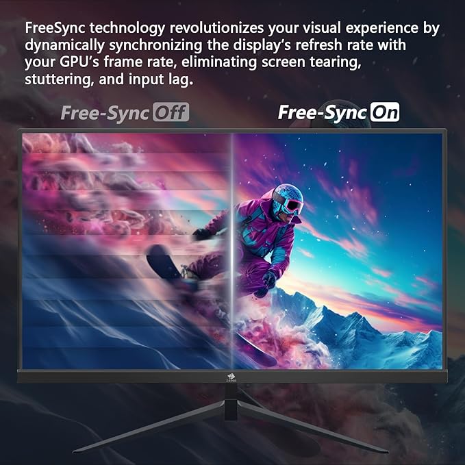 Z-Edge 24.5 inch 300Hz 280Hz 240Hz Gaming Monitor UG25S FHD 1080p Ultra Fast MPRT 1ms IPS Monitor Gaming PC Computer Monitor 16.7M Colors DP x2 HDMI x2