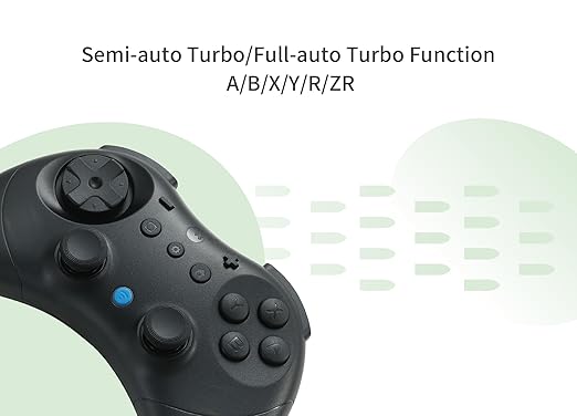GuliKit Elves 2 Bluetooth Game Controller for Switch/Switch 2 Wake-upPC &amp Android Anti-Drift Hall Effect Joysticks Gamepad1000Hz Polling Rate Gyro &amp TurboProtective Cover Compact for Sma