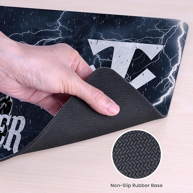Head Case Designs Officially Licensed WWE Portrait The Undertaker 23.62 x 11.81 x 0.12 inches (600 x 300 mm) - L Gaming Office Desk PC Keyboard Mouse Mat Pad