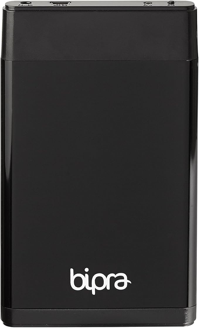 External Portable Hard Drive Includes One Touch Back Up Software - Black - FAT32 (200GB)
