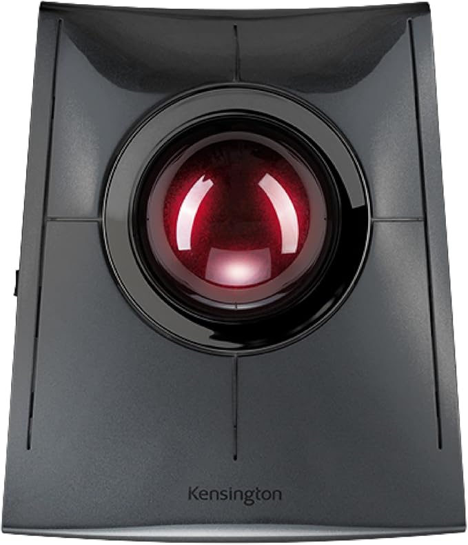 Kensington SlimBlade™ Pro Wireless Trackball Rechargeable Battery Bluetooth 2.4GHz Connection Options (K72080WW)