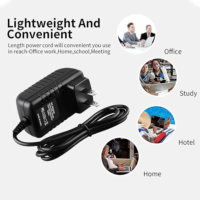 Global 12V AC/DC Adapter for FD Fantom Drives GreenDrive Quad GD500Q GD1000Q 1TB GD1500Q GD2000Q GD3000Q GD4000Q Gforce External Hard Disk Drive HDD HD 12VDC Power Supply