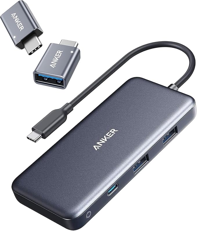 Anker USB C Hub (7-in-1) USB C Adapter (2 Pack)