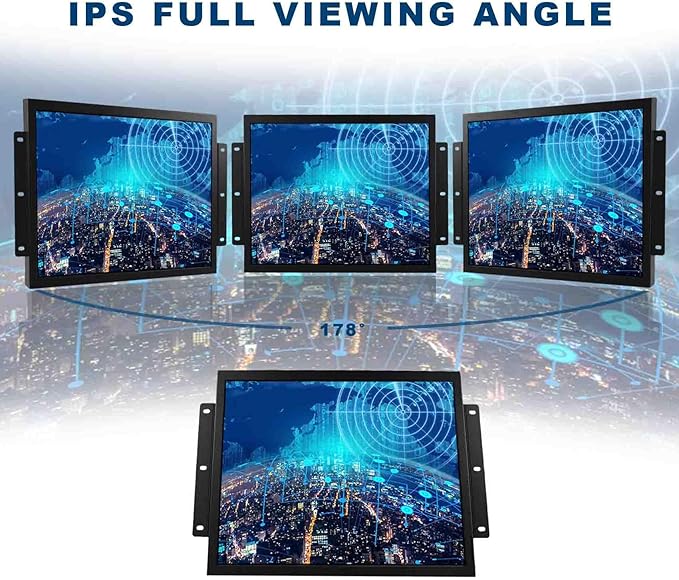 VSDISPLAY 17 Inch 1280x1024 LCD Touchscreen Monitor with VGA DVI Interface 4:3 Industrial Display Used for Outdoor High Brightness