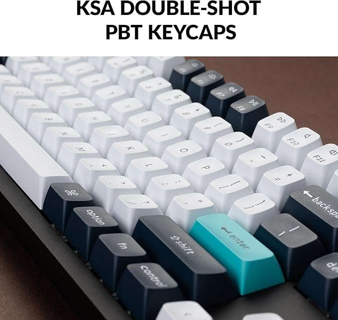 Keychron Q3 Max Wireless Custom Mechanical Keyboard Full Aluminum 2.4 GHz Bluetooth QMK TKL Layout RGB with Hot-swappable Gateron Banana Switch Compatible with Mac Windows Linux
