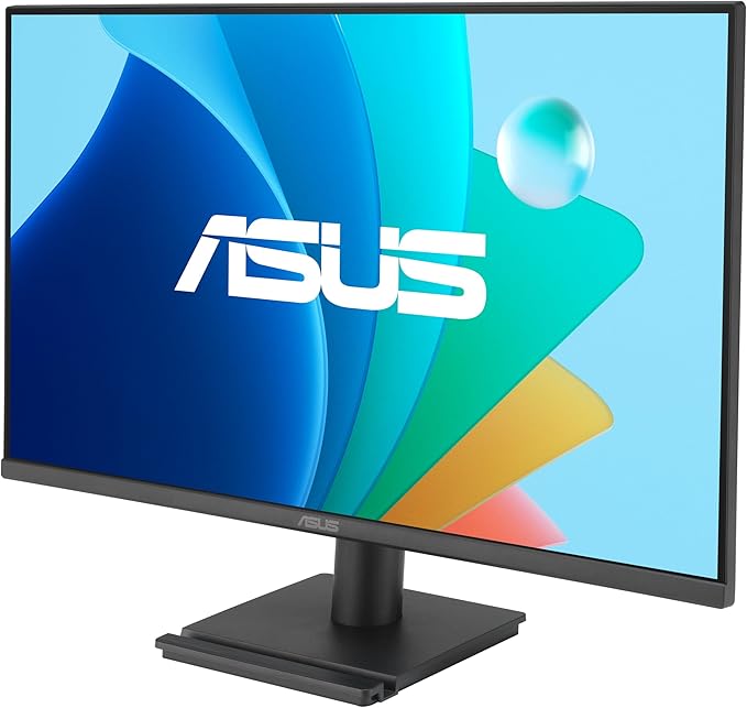 ASUS 27 1080P Eye Care Monitor (VA279HG) - IPS Full HD 99% sRGB Frameless 120Hz 1ms Adaptive-Sync HDMI VGA Low Blue Light Flicker Free Wall Mountable 3 yr Warranty