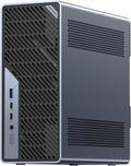 MINISFORUM MS-02 Ultra Workstation Mini PCIntel Core Ultra 5 235HX (14 cores/14 Threads up to 5.1 GHz) PCIe 5.0 x16 4× DDR5 USB4 v2 10GbE+2.5GbE (vPro) Wi-Fi 7 Barebone Without RAM/SSD