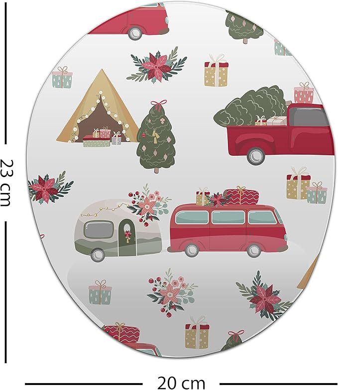 Ergonomic Mouse Pad with Wrist Rest Digital Printed Mouse Mat for Tendon Sheath Problems Non-Slip Base for Office and Home Size: 20 x 23 cm