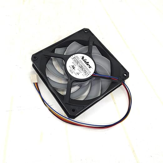 Ultra Quiet 12V Cooling Fan D1225C12B5CPAC1-12025 4-Wire 0.092A 97x97x33MM for Laptops and Electronics