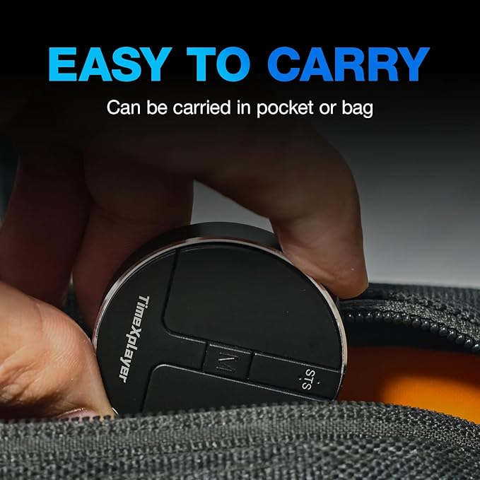 Stylish Mini Round Mouse with Pressure Sensing Reel Ultra Portable Wireless Mouse Connectivity: Wired 2.4G and Dual Bluetooth Rubber Case Included (BT1/BT2-Black)