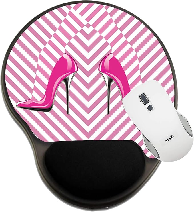 MSD Mousepad Wrist Rest Protected Mouse Pads Mat with Wrist Support Image ID 33281251 Icon Women s Shoe High Heels Line