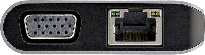StarTech.com USB C Multiport Adapter - USB-C Mini Travel Dock w/ 4K HDMI or 1080p VGA - 3x USB 3.0 Hub SD GbE Audio 100W PD Pass-Through - Portable Docking Station for Laptop/Tablet (DKT30CHVAUSP)