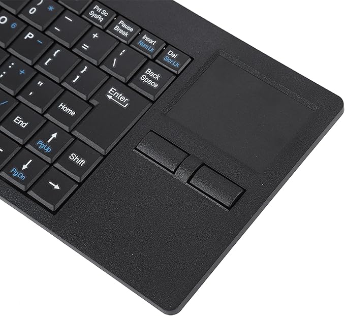 Wired Keyboard with Touchpad 86 Key Portable Scissors Foot Structure 1.4 M USB Cable Keyboard for Notebook Desk Computer
