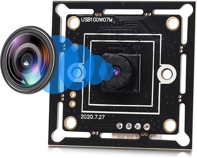 Webcamera_USB HD USB Camera Module High Speed 720P 30fps Webcam Board Mini UVC USB2.0 PC Camera OV9712 Lightburn Camera for Laser Engraver Megapixel Embedded USB Secuirty Camera for Computer