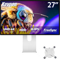 P27G 27 inch FHD (3840x2160) 4K Monitor IPS Black Panel 1.07 Billion Colors 99% sRGB HDR10 G-Sync FreeSync 1200:1 Contrast HDMI DP VESA 178° Viewing Angle (Minimalist - with Stand)