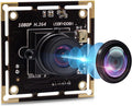 1080P USB Camera Module with 100 Degree No Distortion Lens2MP Tiny USB Camera with IMX323 Sensor Mini UVC Video Webcam with MicrophoneCompatible with WindowsLinux Mac OS and Raspberry Pi