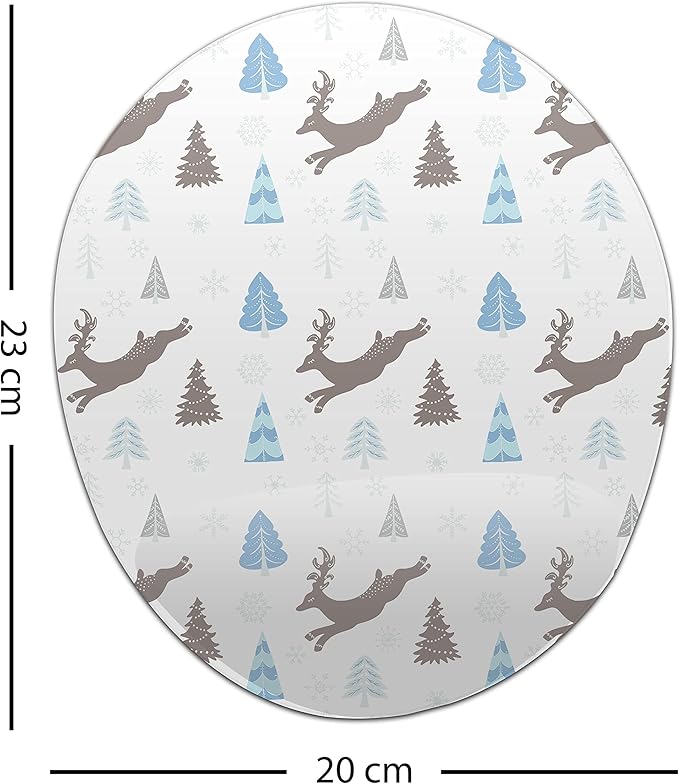 Ergonomic Mouse Pad with Wrist Rest Digital Printed Mouse Mat for Tendon Sheath Problems Non-Slip Base for Office and Home Size: 20 x 23 cm