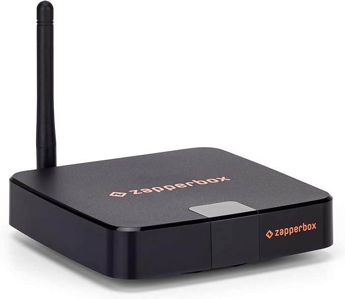 ZapperBox M1 ATSC 3.0 OTA Dual Tuner + DVR + Gateway with 4K HDR and Channel Guide