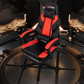 Computer Gaming Chairs Gaming Chair with Swivel Computer Gamer Chair for Gaming Rocker Red