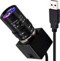 USB Camera 2MP Low Illumination Webcam 5-50mm Optical Zoom Lens Variable Focus USB Camera Compatible with Mac/Windows/Raspberry pi