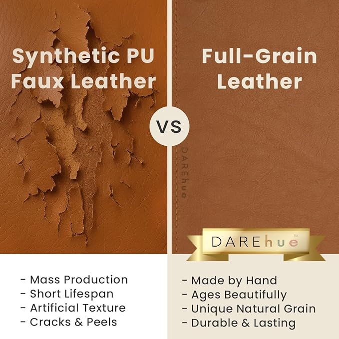 Genuine Leather Mouse Pad (Toffee Brown Large)
