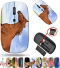 maizi Laptop Mouse Wireless for Chromebook Laptop PC NotebookLaptop Mouses Wireless Image ID: 27572854 Russian Don Horse Running Through th Portable 2.4G USB Receiver Printed in USA