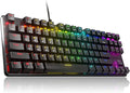 Pulsar Gaming Gears - PK003 Lunar Alloy TKL Mechanical Gaming Keyboard RGB LED Rainbow Backlit USB Wired Game Keyboards for Windows PC PS5 PS4 Xbox 87 Keys Outemu Switches FPS (Renewed)