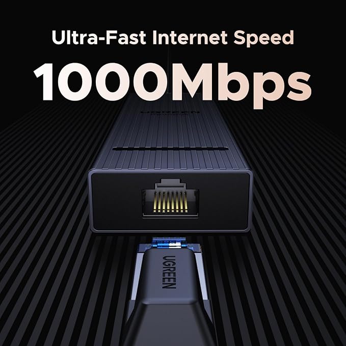UGREEN Revodok Pro 6 in 1 USB C Hub Gigabit Ethernet Adapter with 4K 60Hz HDMI 100W PD Charging 10Gbps USB A&ampC 3.2 Data Ports Compatible with Mac M1 M2 M3 iPad iPhone 16 Pro/Pro Max Steam D